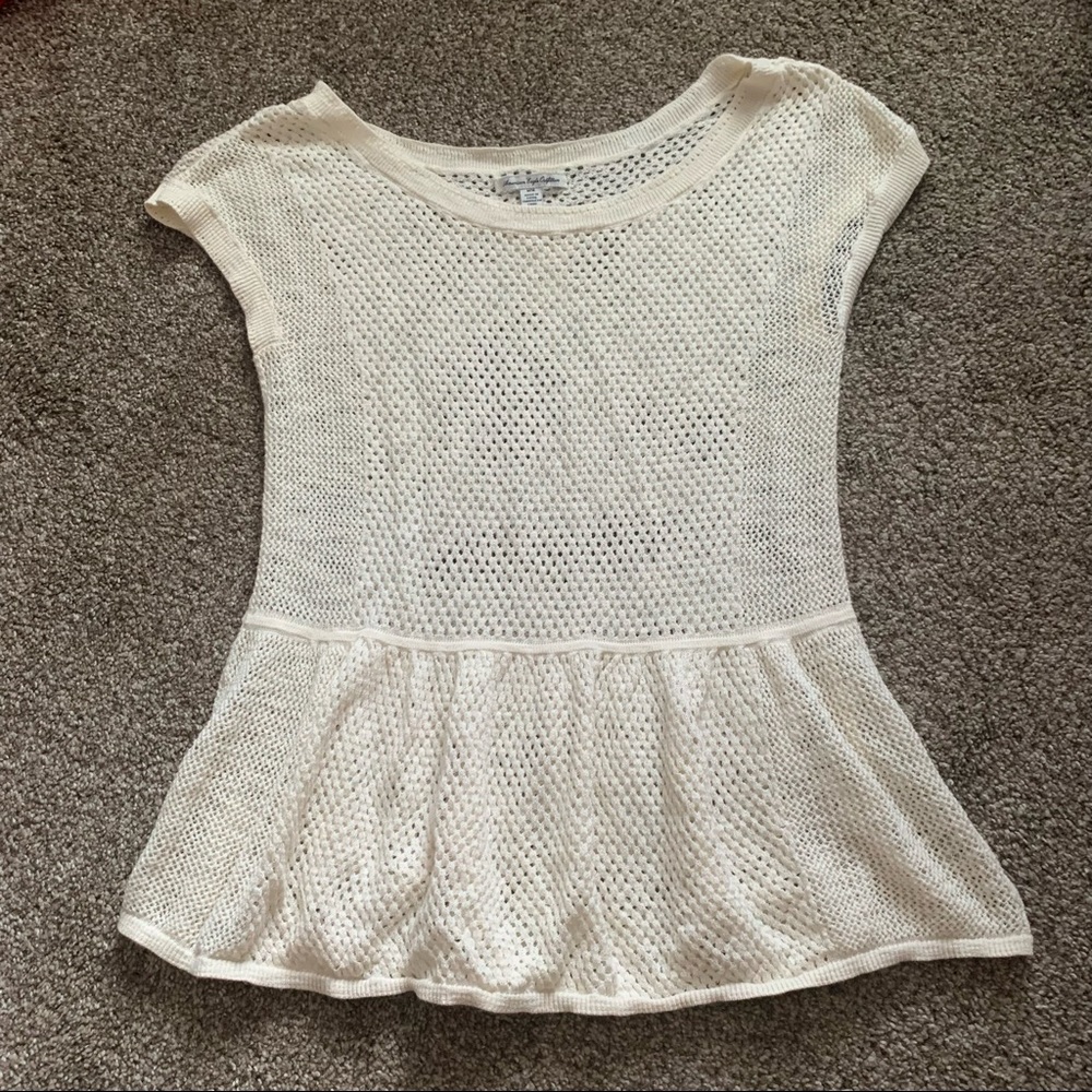 American Eagle “Holey” Sweater Medium